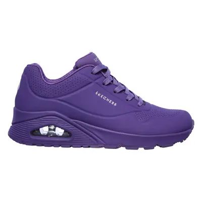 Skechers Women's Uno - Stand on Air Sneaker in Purple, Size | Textile/Synthetic