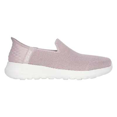 Skechers Women's Slip-ins: GO WALK Joy - Vela Slip-On Shoes in Light Pink, Size | Textile, Vegan