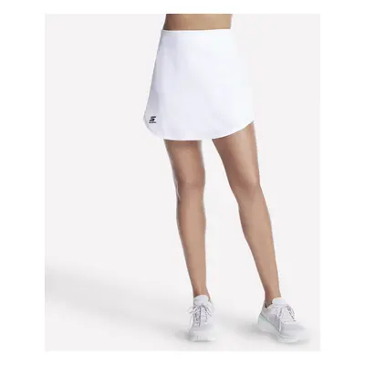 Skechers Women's Performance Court Skort in White, Size | Polyester/Spandex