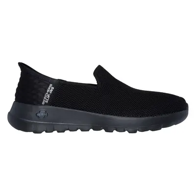 Skechers Women's Slip-ins: GO WALK Joy - Vela Slip-On Shoes in Black, Size | Textile, Vegan, Mac