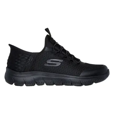 Skechers Boy's Slip-ins: Summits - High Range Sneaker in Black, Size | Textile/Synthetic, Vegan,