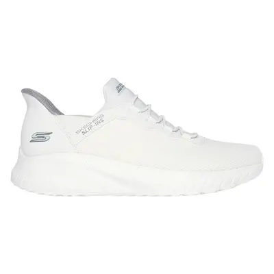 Skechers Men's Slip-ins: BOBS Sport Squad Chaos Sneaker in Off White, Size | Textile/Synthetic, 