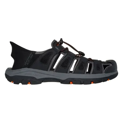 Skechers Men's Slip-ins Relaxed Fit: Tresmen - Norvick Sandals in Black, Size | Synthetic/Textil