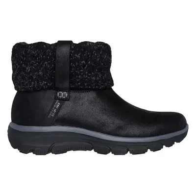 Skechers Women's Slip-ins Relaxed Fit: Easy Going - Cosy Weather Boots in Black, Size | Textile,