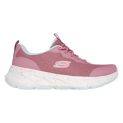 Skechers Women's Relaxed Fit: Edgeride - Smooth Journey Sneaker in Mauve/Turquoise, Size | Texti