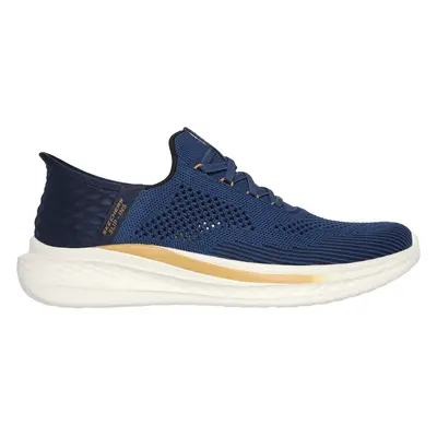 Skechers Men's Slip-ins RF: Slade - Quinto Sneaker in Blue, Size | Textile, Vegan, Machine Washa