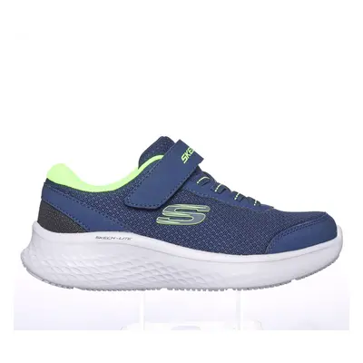 Skechers Boy's Skech-Lite Pro - Sprint Surge Sneaker in Navy Blue/Lime, Size | Textile/Synthetic