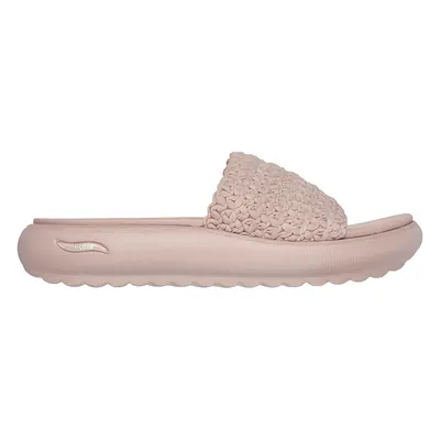 Skechers Women's Arch Fit Cloud - Oh She Pretty Sandals in Blush Pink, Size | Textile, Vegan, Ma