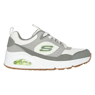 Skechers Boy's Uno - Retro-Groove Sneaker in Olive, Size | Synthetic/Textile