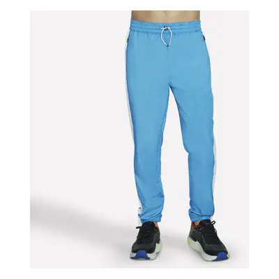 Skechers Men's Speed Elite Track Pant in Blue/Green, Size | Polyester