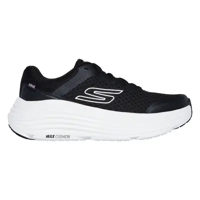 Skechers Women's Max Cushioning Endeavour Sneaker in Black/White, Size | Synthetic/Textile, Vega