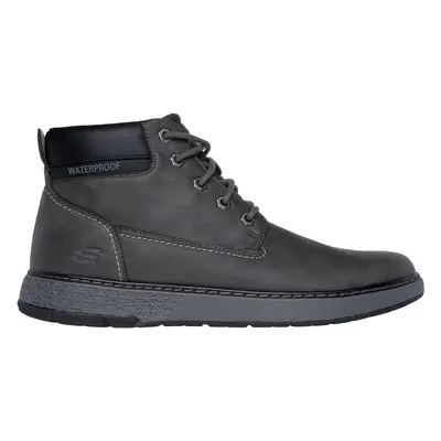 Skechers Men's Relaxed Fit: Garlan - Deno Boots in Charcoal, Size | Synthetic