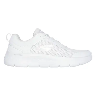 Skechers Women's GO WALK Flex - Caley Sneaker in White, Size | Synthetic/Textile, Vegan, Machine