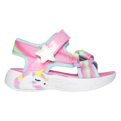 Skechers Unicorn Dreams Sandal - Dreamy Unicorns Sandals in Pink, Size | Textile/Synthetic