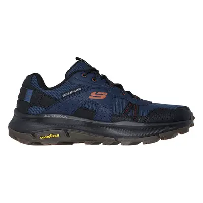 Skechers Men's Equalizer 5.0 Trail - Solix Creek Sneaker in Navy Blue/Black, Size | Leather/Text