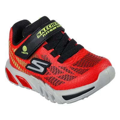 Skechers Flex-Glow Elite - Vorlo Sneaker in Red/Black, Size | Synthetic/Textile