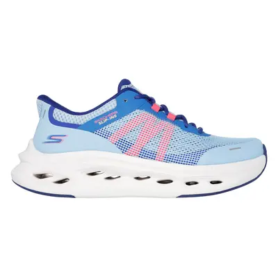 Skechers Women's Slip-ins: Max Cushioning Glide-Step - Aberdeen Sneaker in Light Blue, Size | Sy