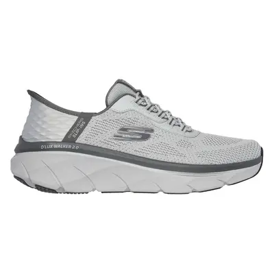 Skechers Men's Slip-ins RF: D'Lux Walker 2.0 - Rezinate Sneaker in Gray/Charcoal, Size | Textile