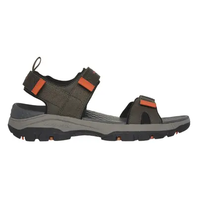 Skechers Men's Relaxed Fit: Tresmen - Ryer Sandals in Olive, Size | Textile/Synthetic, Vegan