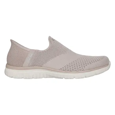 Skechers Women's Slip-ins: Virtue - Sleek Sneaker in Taupe, Size | Textile/Synthetic, Vegan, Mac