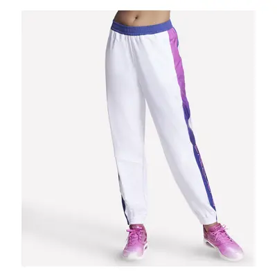 Skechers Women's Peak Track Pant in White, Size Small | Polyester/Spandex