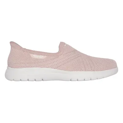 Skechers Women's Slip-ins: On-the-GO Flex - Excellency Sneaker in Blush Pink, Size | Textile, Ve