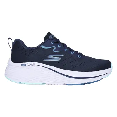 Skechers Women's Max Cushioning Elite 2.0 - Levitate Sneaker in Navy Blue/Blue, Size | Textile/S