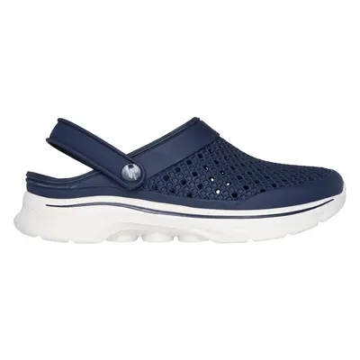 Skechers Women's Foamies: GO WALK - Joyous Mule in Navy Blue/White, Size | Synthetic, Machine Wa