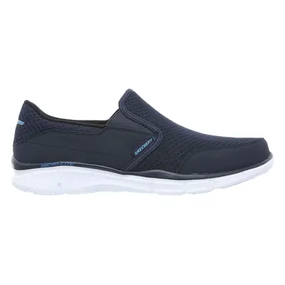 Skechers Men's Equalizer - Persistent Slip-On Shoes in Navy Blue, Size | Textile/Synthetic, Vega