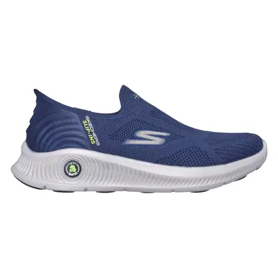 Skechers Men's Slip-ins: GO WALK Anywhere - The Tourist Slip-On Shoes in Navy Blue, Size | Texti