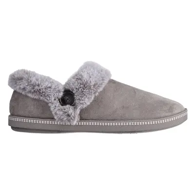 Skechers Women's Cosy Campfire - Fresh Toast Slipper in Charcoal, Size | Textile/Synthetic, Vega