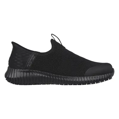 Skechers Women's Slip-ins Work: Cessnock - Gwynedd Sneaker in Black, Size | Textile/Synthetic