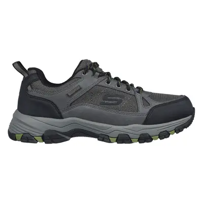 Skechers Men's Relaxed Fit: Selmen - Cormack Sneaker in Charcoal, Size | Leather/Synthetic/Texti