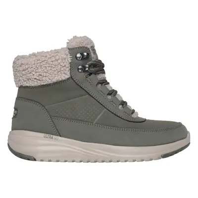 Skechers Women's On-the-GO Stellar - Alpine Adventure Boots in Olive, Size | Synthetic/Textile/M