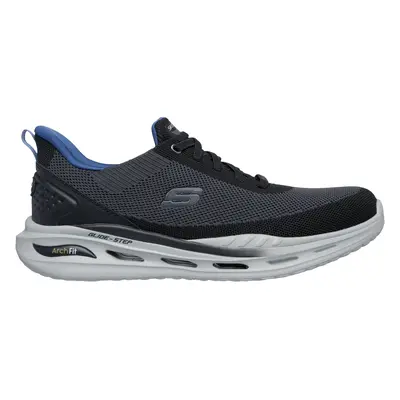 Skechers Men's Slip-ins Relaxed Fit: Arch Fit Orvan - Kincade Sneaker in Black, Size | Textile/S