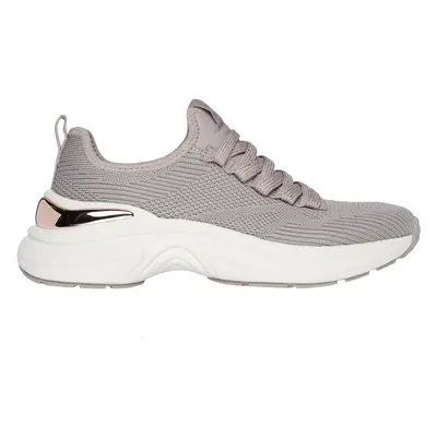 Skechers Women's Hazel - Pretty Knitty Sneaker in Taupe, Size | Textile