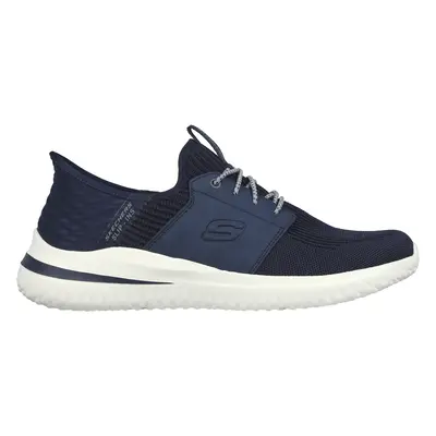 Skechers Men's Slip-ins: Delson 3.0 - Lavell Sneaker in Navy Blue, Size | Textile/Synthetic