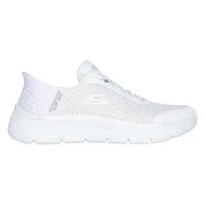 Skechers Women's Slip-ins: GO WALK Flex - Grand Entry Sneaker in White, Size | Textile/Synthetic