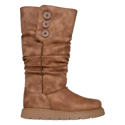 Skechers Women's Keepsakes Lite - Freezing Point Boots in Chestnut, Size | Textile/Wood