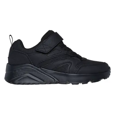 Skechers Boy's Uno Lite - Echo Surge Sneaker in Black, Size | Synthetic/Textile, Machine Washabl