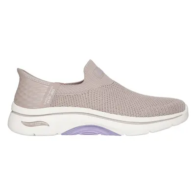 Skechers Women's Slip-ins: GO WALK Arch Fit 2.0 - Val Slip-On Shoes in Taupe/Lavender, Size | Te