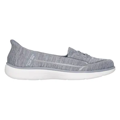 Skechers Women's Slip-ins: On-the-GO Flex Radiant - Dreaming Flats in Gray, Size | Textile, Vega