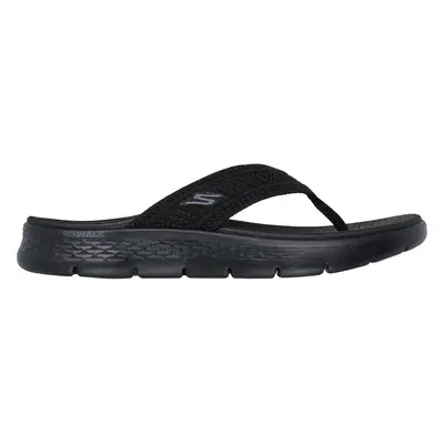 Skechers Women's GO WALK Flex Sandal - Holly Sandals in Black, Size | Textile, Vegan, Machine Wa