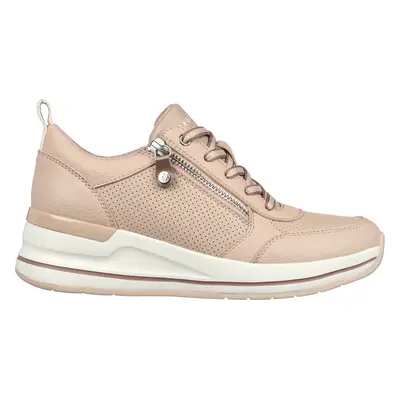 Skechers Women's Billion - Side Lines Sneaker in Natural, Size | Synthetic/Textile, Machine Wash