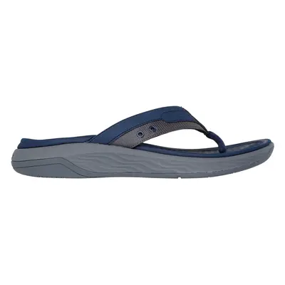 Skechers Men's Relaxed Fit: Silva - Falco Sandals in Navy Blue, Size | Synthetic/Textile/Metal, 