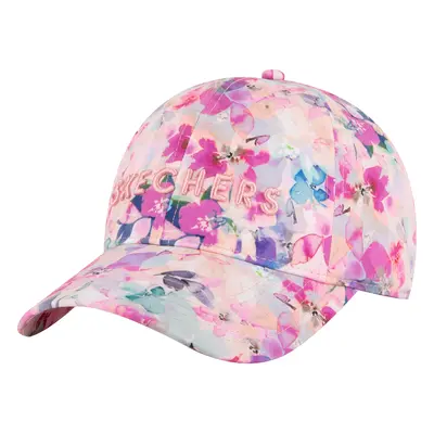 Skechers Women's Seascape Floral Hat in Coral | Polyester/Spandex