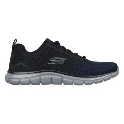 Skechers Men's Track - Ripkent Sneaker in Navy Blue/Black, Size | Textile/Synthetic, Vegan, Mach