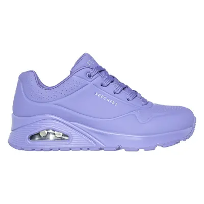 Skechers Women's Uno - Stand on Air Sneaker in Lilac, Size | Textile/Synthetic