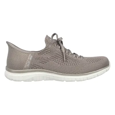 Skechers Women's Slip-ins: Virtue - Divinity Slip-On Shoes in Taupe, Size | Textile/Synthetic, V