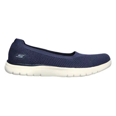 Skechers Women's On-the-GO Flex - Wonderous Shoes in Navy Blue, Size | Textile, Vegan, Machine W